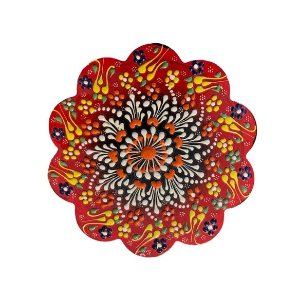 Bright Decorative Ceramic Trivet Table Decor Lot of 3 READ - Picture 4 of 6